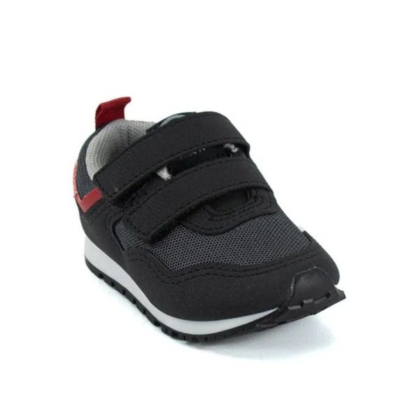 Sapatênis Molekinho Preto Velcro Masculino