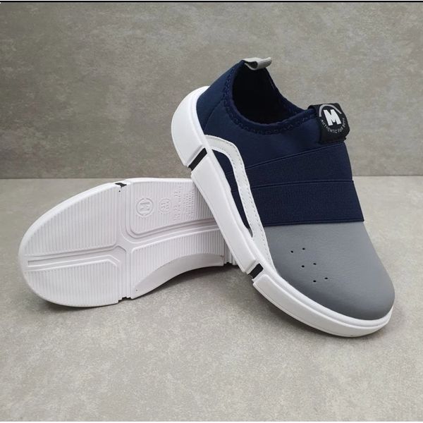Tênis Infantil Molekinho cinza/Azul