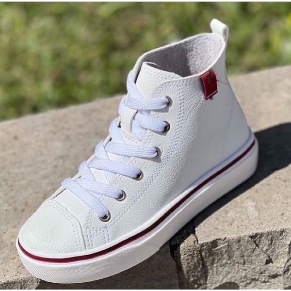Tênis Infantil FreeStyle Klin - Cano Alto - Branco