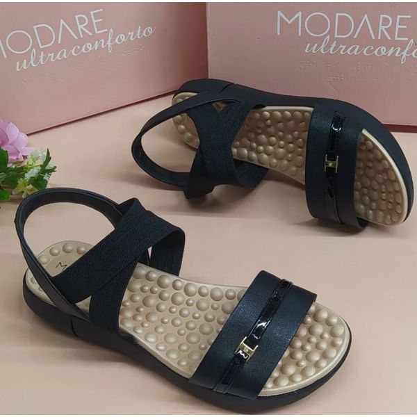 Sandália Modare Ultraconforto Feminina Preta