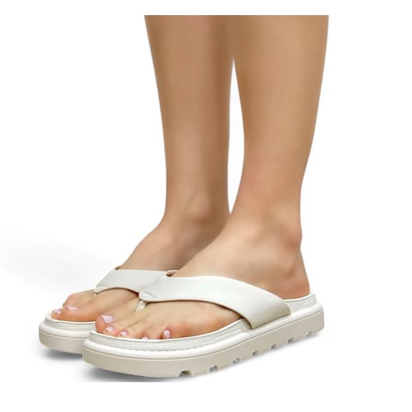 Sandalia Vizzano Tratorada Casual Flat off-whitte