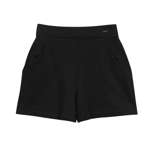 Short Feminino Marialícia Preto
