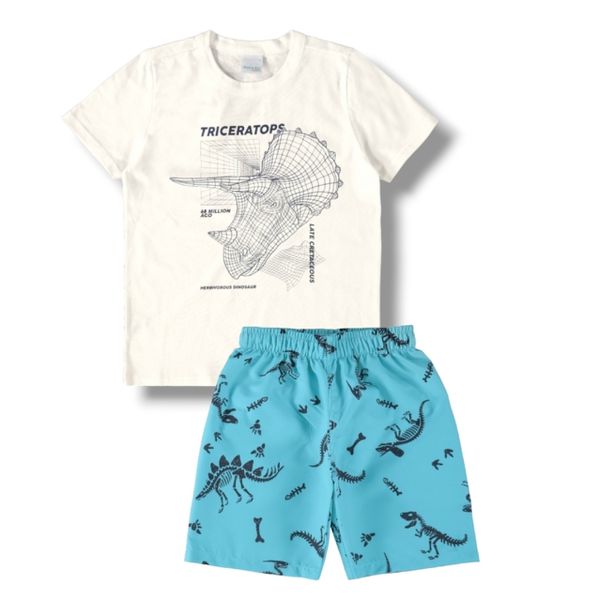 Conjunto Triceratops Malwee Kids