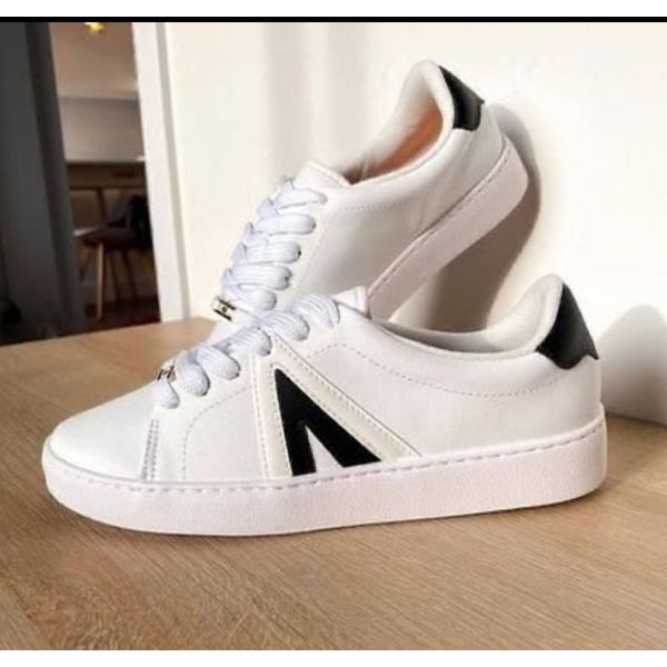 Tênis Feminino Casual Vizzano 12141032 - Branco/Preto