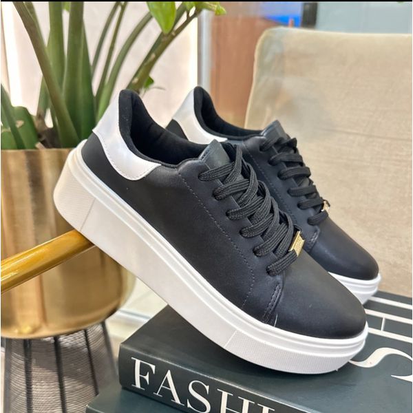 Tênis Plataforma Vizzano Feminino - Preto