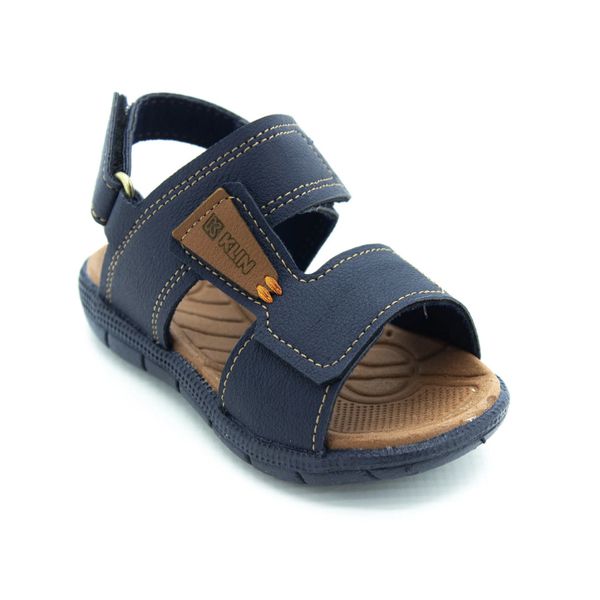 SANDÁLIA INFANTIL MENINO KLIN TIC TAC CASUAL 