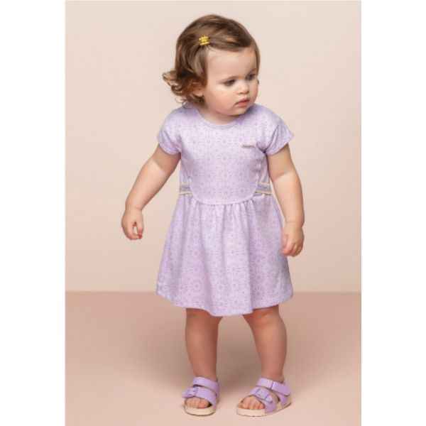 Vestido Shine Lilás Colorittá