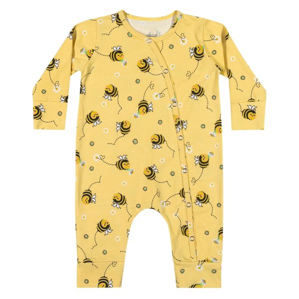 Macacão Menina Estampas abelhas Elian