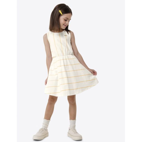 Vestido Listras Off Carinhoso
