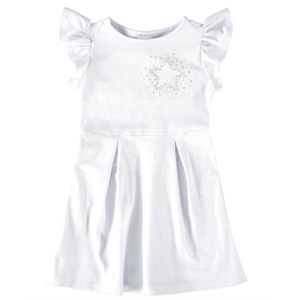 Malwee Kids - Vestido Feminino Branco