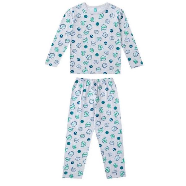 Pijama infantil menino longo malwee 