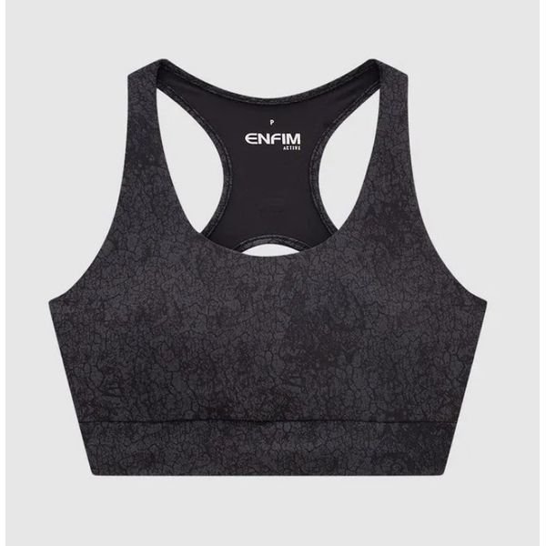Top Feminino Strappy Estampado Em Malha Dry - ENFIM