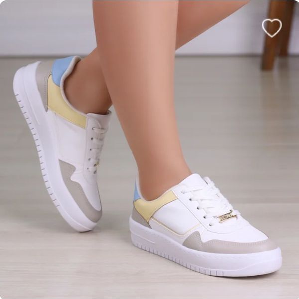 TENIS CASUAL VIZZANO BRANCO