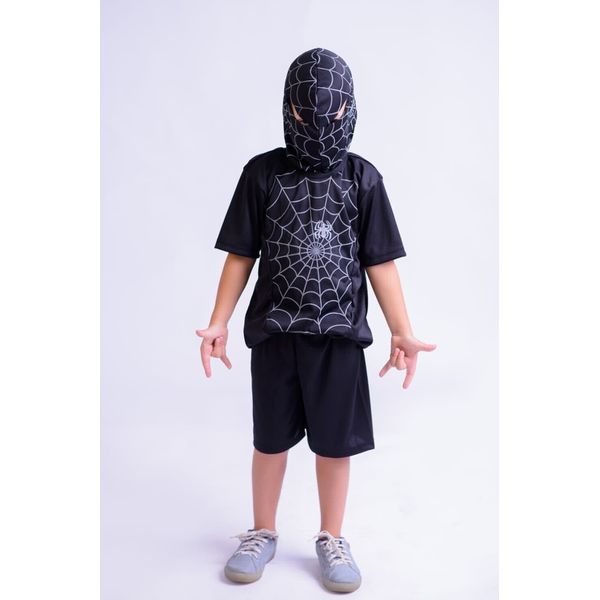 Fantasia Homem-Aranha Preto 