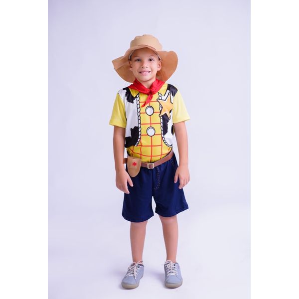 Fantasia Woody Infantil Toy Cowboy 