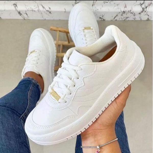 Tênis Vizzano Com Cadarço Branco
