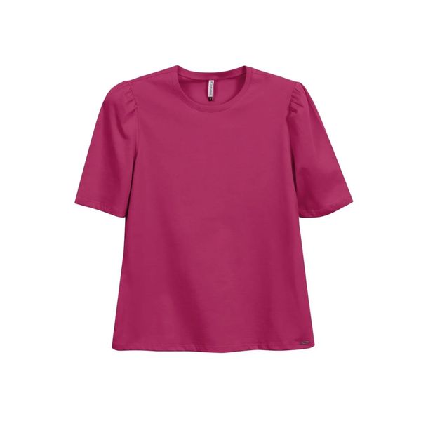 Blusa Feminina Meia Malha Marialícia Rosa
