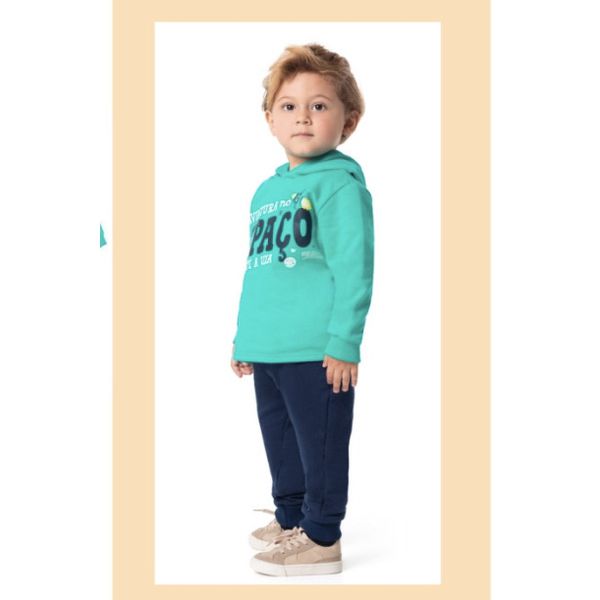 Conjunto Malwee com capuz