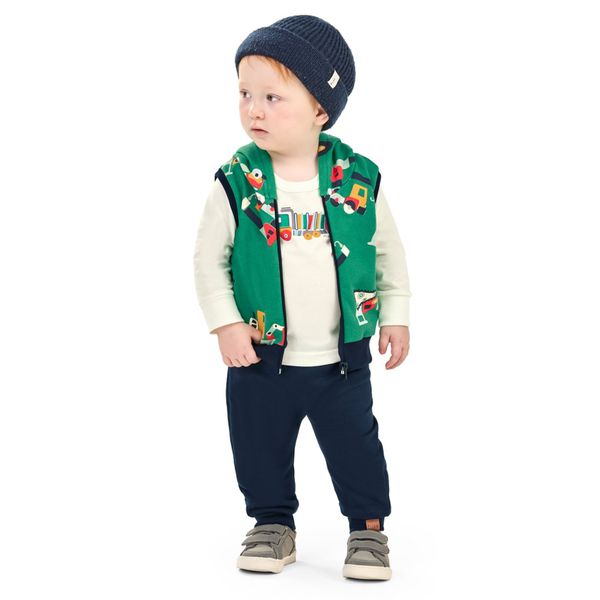 Conjunto trio menino verde