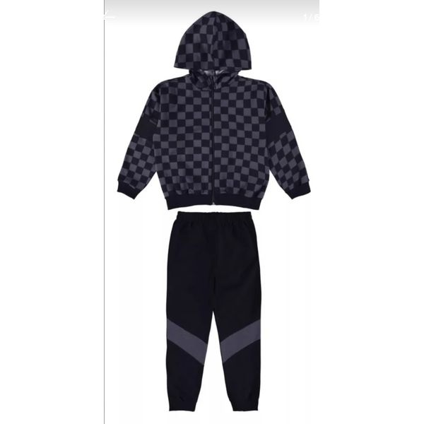 Conjunto De Frio Inverno Infantil Moletom Capuz Malwee Kids