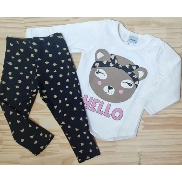 Conjunto urso Rovitex