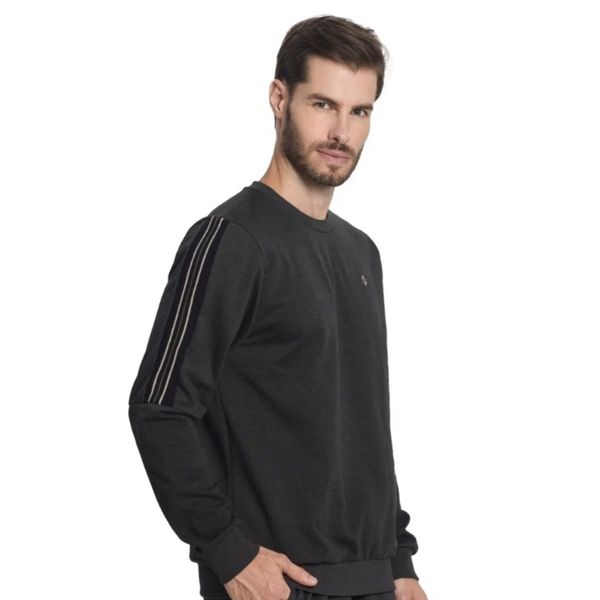 Blusa Moletom Diametro Preta