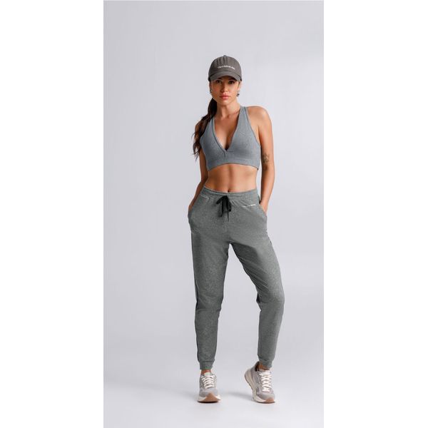Calça Jogging Academia Fitness Graphene Mescla 