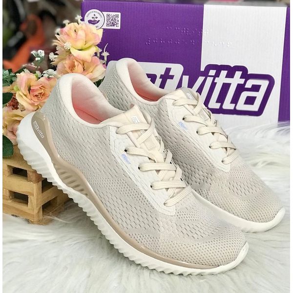 Tênis Feminino Actvitta Bege