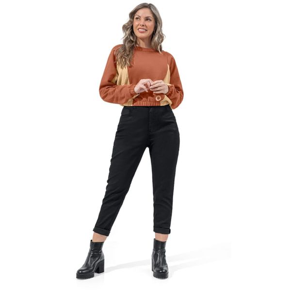 Blusa Moletom Cereja Rosa 