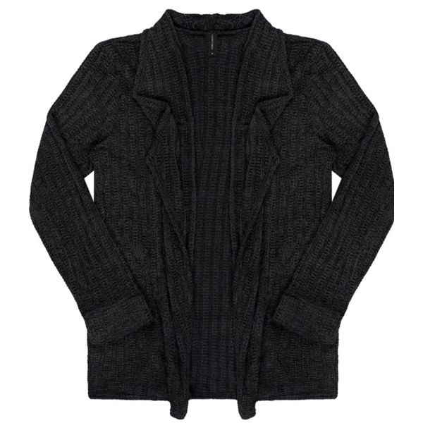 Cardigan Tricot Cereja Rosa