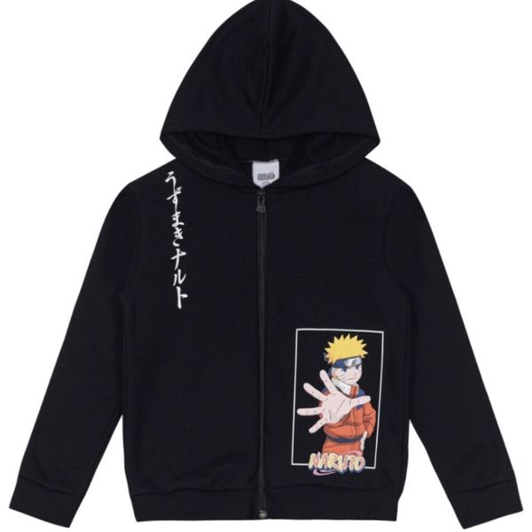 JAQUETA MOLETOM NARUTO