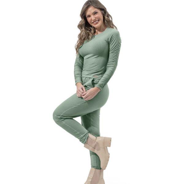 Calça Moletinho Verde