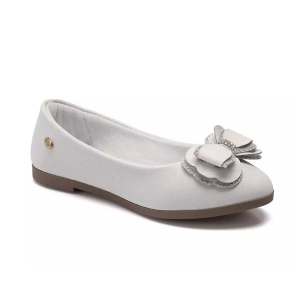 Sapatilha Infantil Klin Princesa Kids Laço com Strass