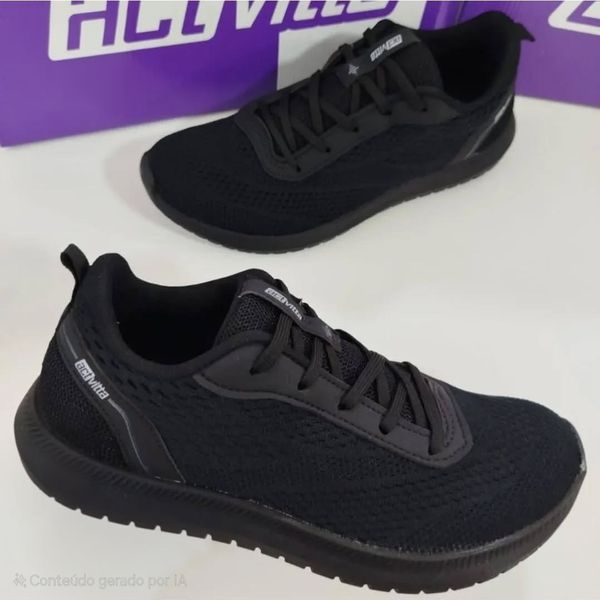 Tênis Masculino Actvitta 4914220 - Preto