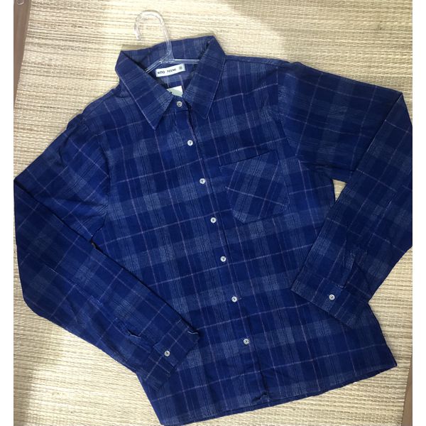 camisa xadrez feminina 