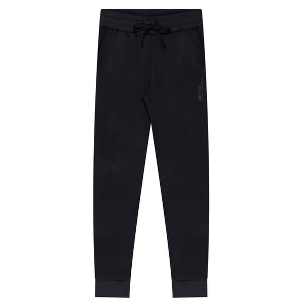 Calça Slim Em Moletom Com Bolsos E Cadarço