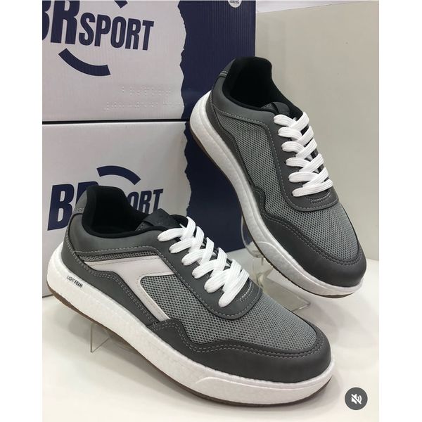 Tênis Brsport Nylon Mesh Masculino 2297.103 - Cinza