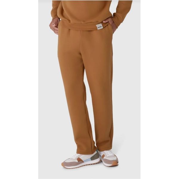 Calça Reta Masculina Em Moletom Comfy Flanelado