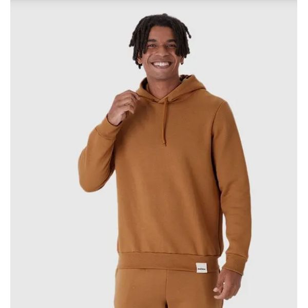 Blusão Masculino Com Capuz Em Moletom Comfy Flanelado