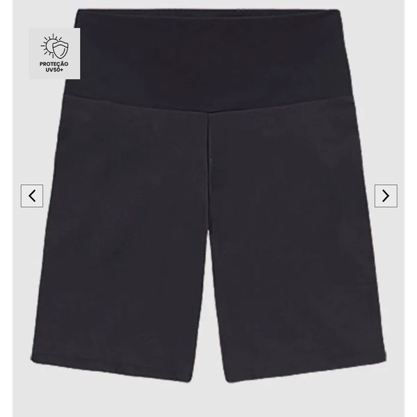 Shorts Básico Feminino Em Malha Proteção UV50+ - ENFIM
