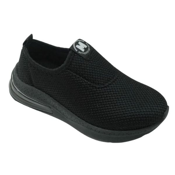 Tênis Infantil Menino Lycra Slip On Leve Molekinho 2848.100 Preto