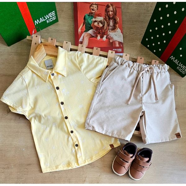 Conjunto Camisa Menino Malwee