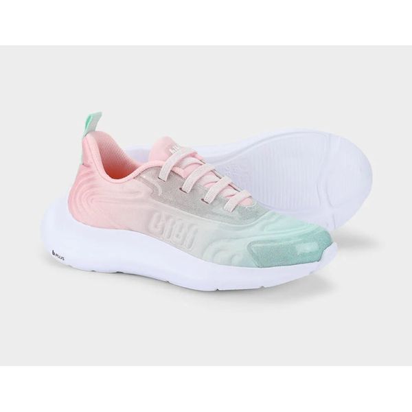Tênis Infantil Bibi Action Rosa com Verde