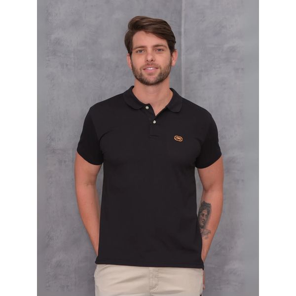 Camisa Polo Preta 