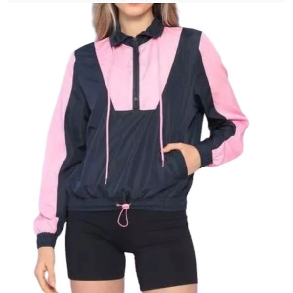 Jaqueta Corta Vento Feminina Gola Alta -Enfim