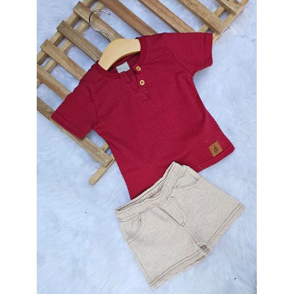 Conjunto Texturizado Infantil Menino Colorittá