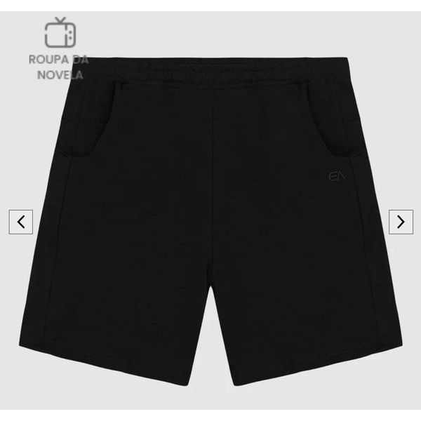 Bermuda Comfort Masculina Cadarço Interno Em Moletom Stretch - ENFIM