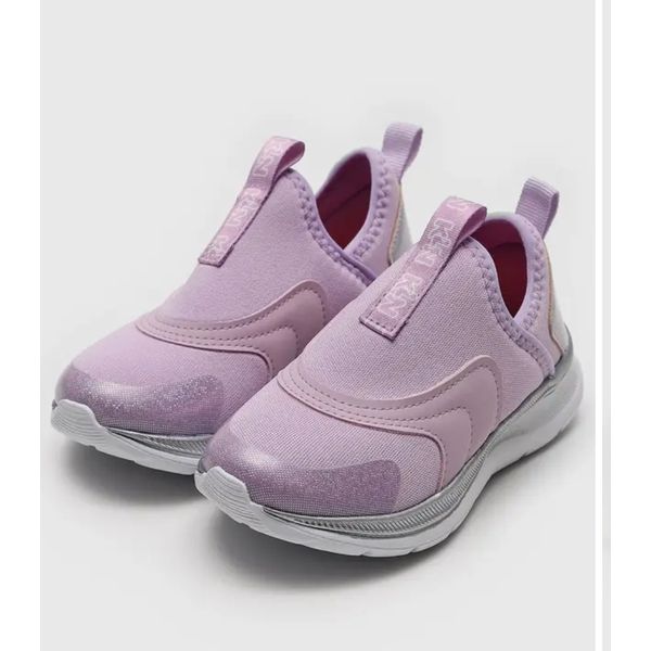 Tênis Slip On Infantil Klin Way Lilás