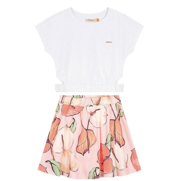conjunto catinhoso short saia 