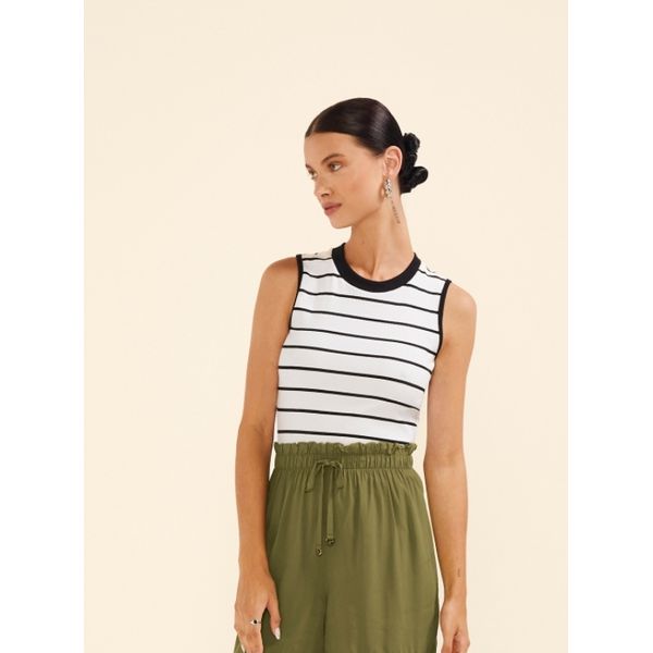 Blusa Regata Canelada 